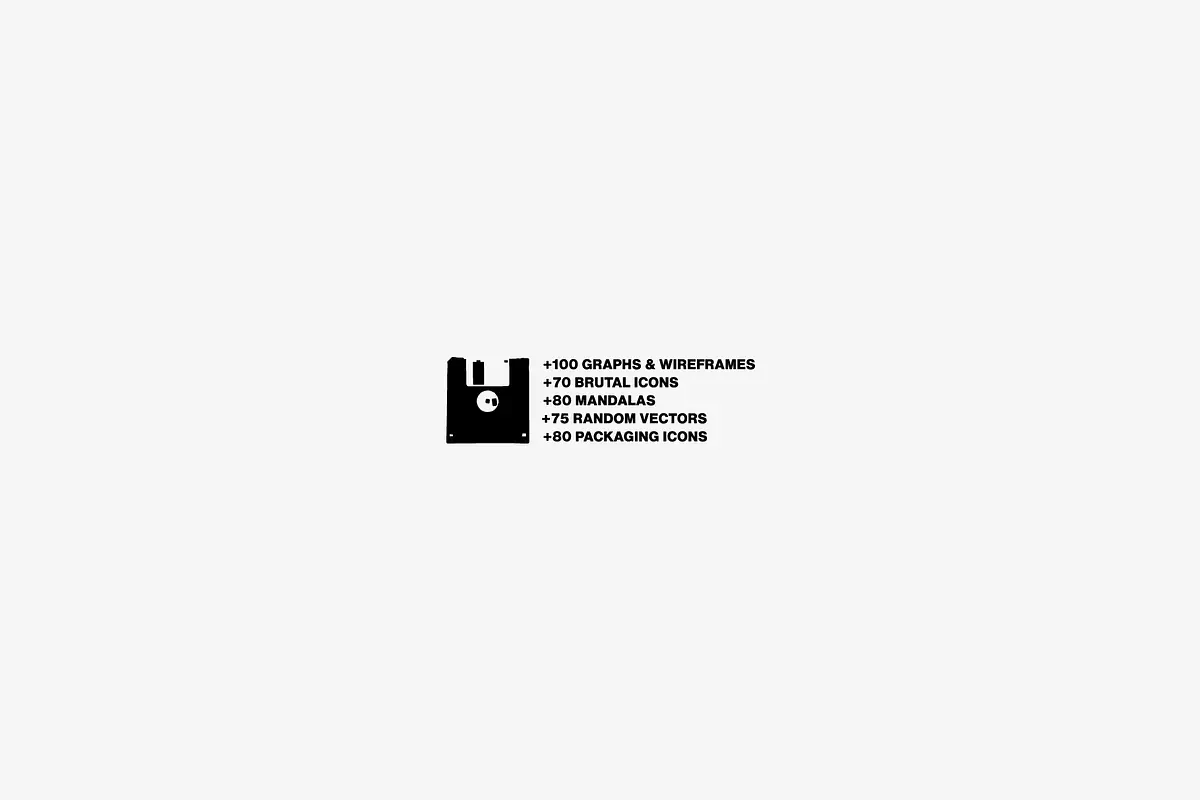 400+ Brutalist Vectors Pack 6 400+ brutalist vectors pack6 93126