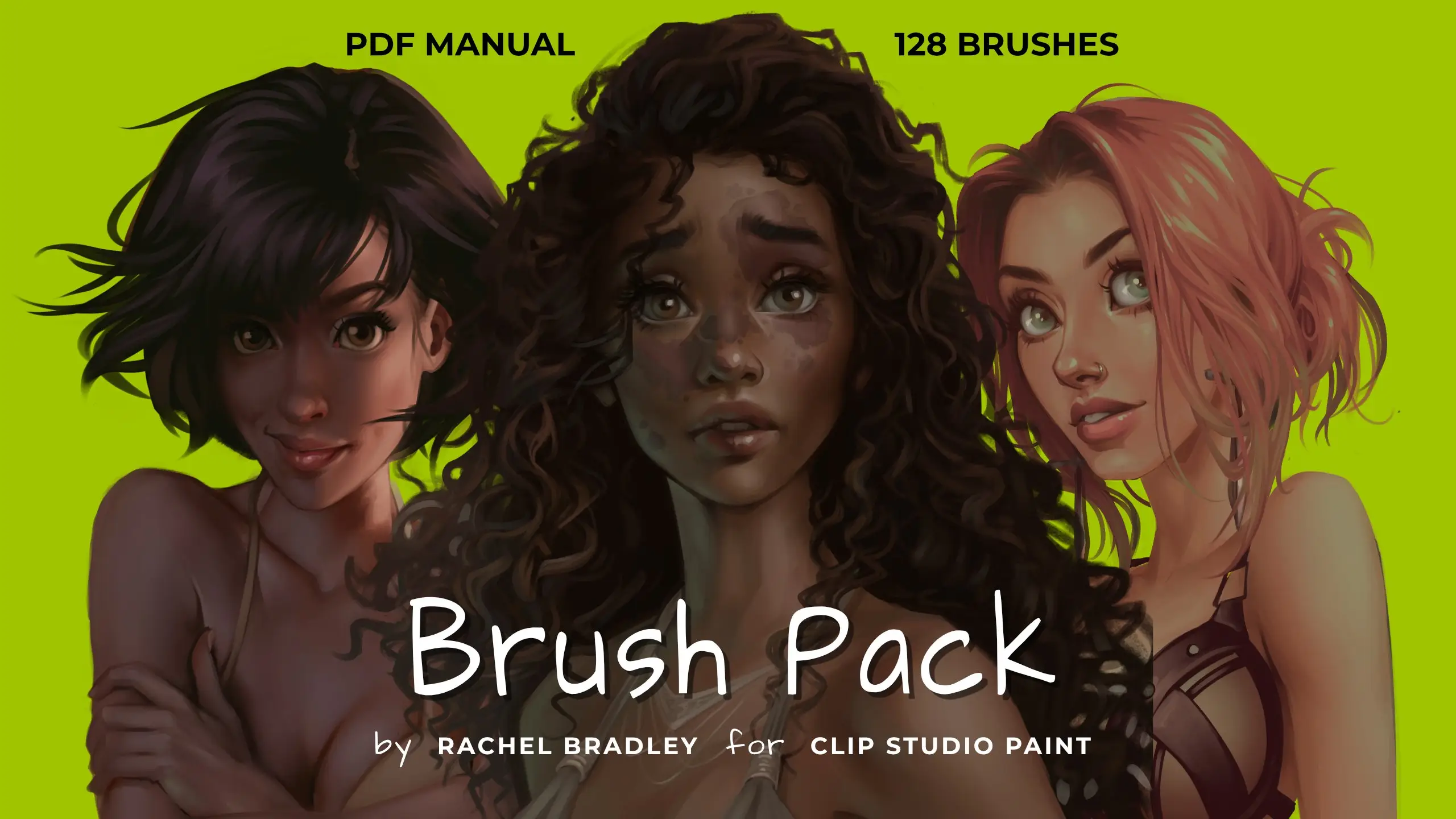 || Clip Studio Paint || - Brush Pack by Rachel Bradley