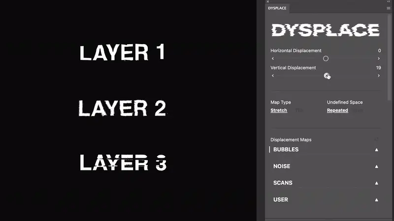 Dysplace Displacement Photoshop Plugin NON Destructive Displacement 2 dysplace displacement photoshop plugin non destructive displacement (4) 93050