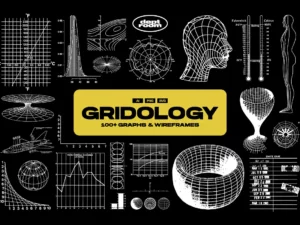 gridology 100+ graphs & wireframes1 93128
