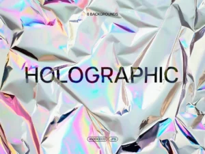 iridescent holographic foil1 93192