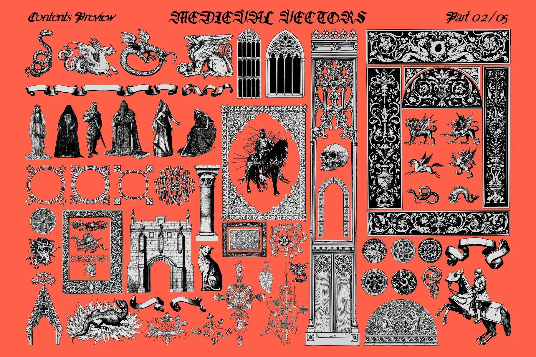 Medieval Vectors 11 medieval vectors10 93386