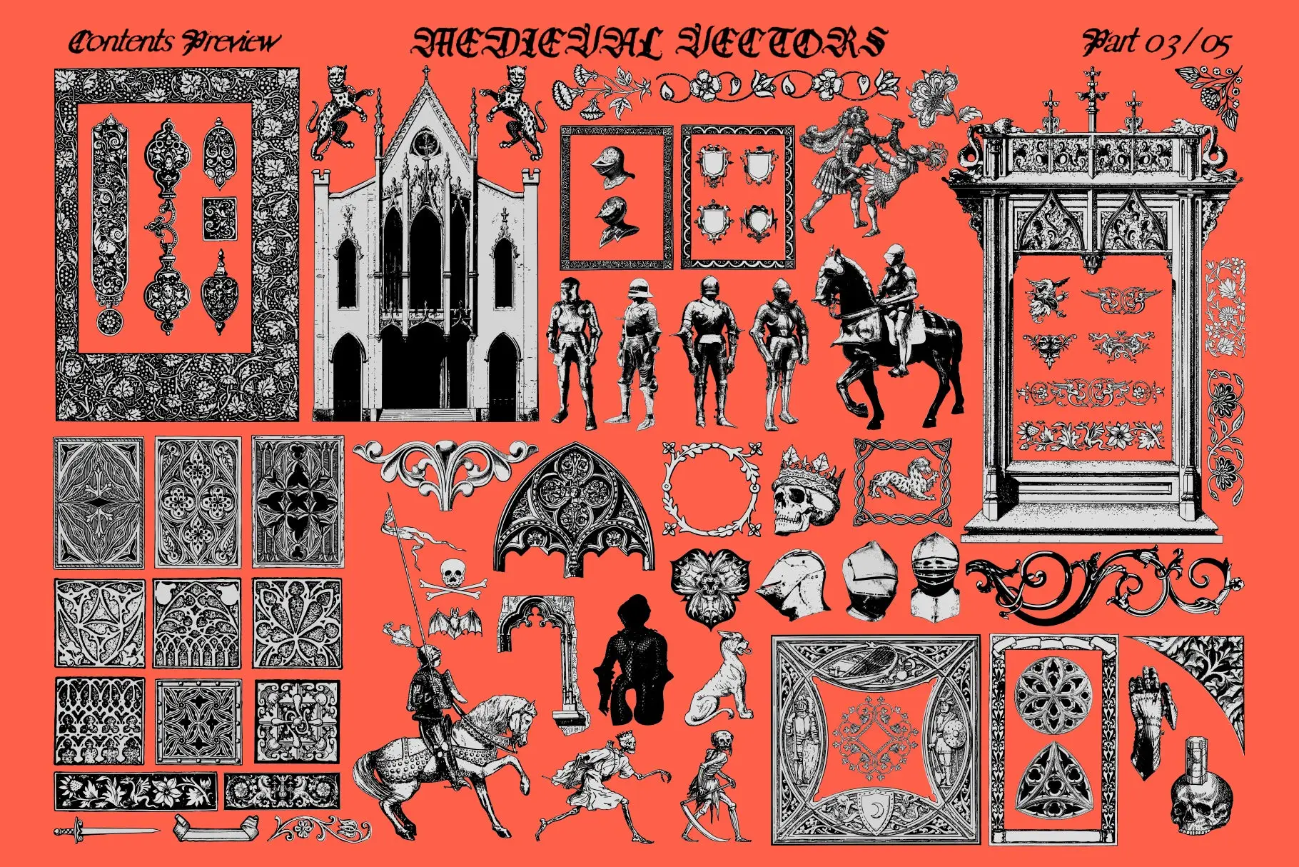 Medieval Vectors 12 medieval vectors11 93387