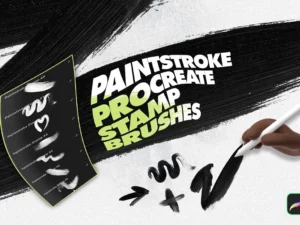 paintstroke procreate stamp brushes1 93027
