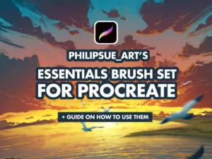 procreate essentials brush pack 92610