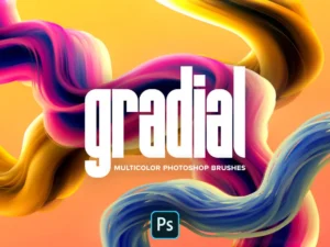 gradial multicolor brushes (photoshop) 93529