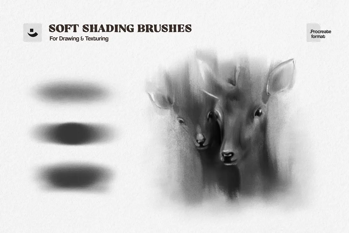 Charcoal Sketch Procreate Brushes 9 charcoal sketch procreate brushes3