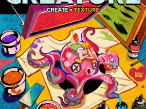 creature create texture collection brushes for procreate 93824