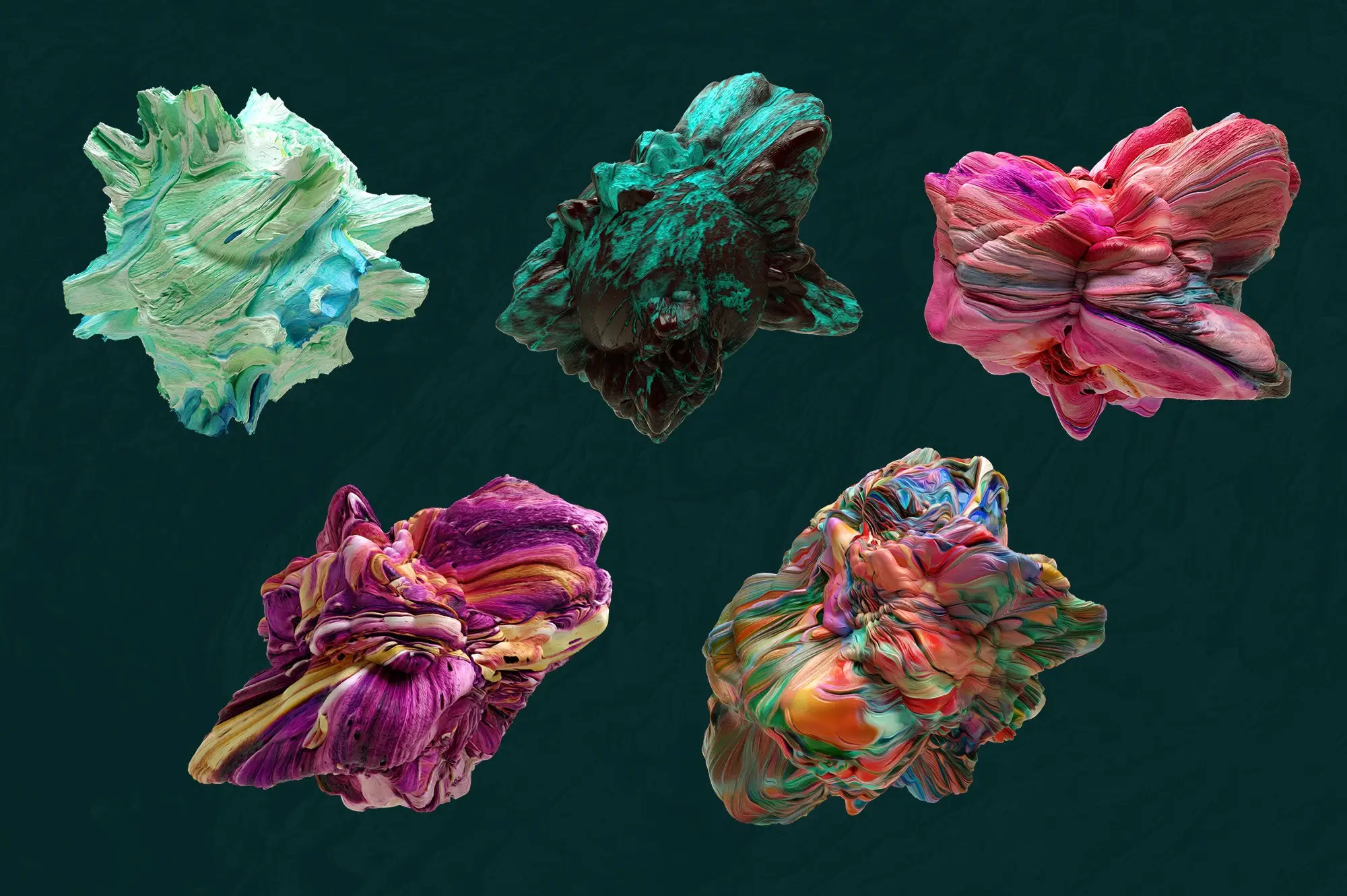 Mirage V1: 15 Abstract 3D Shapes 4 mirage v1 15 abstract 3d shapes (10) 93647