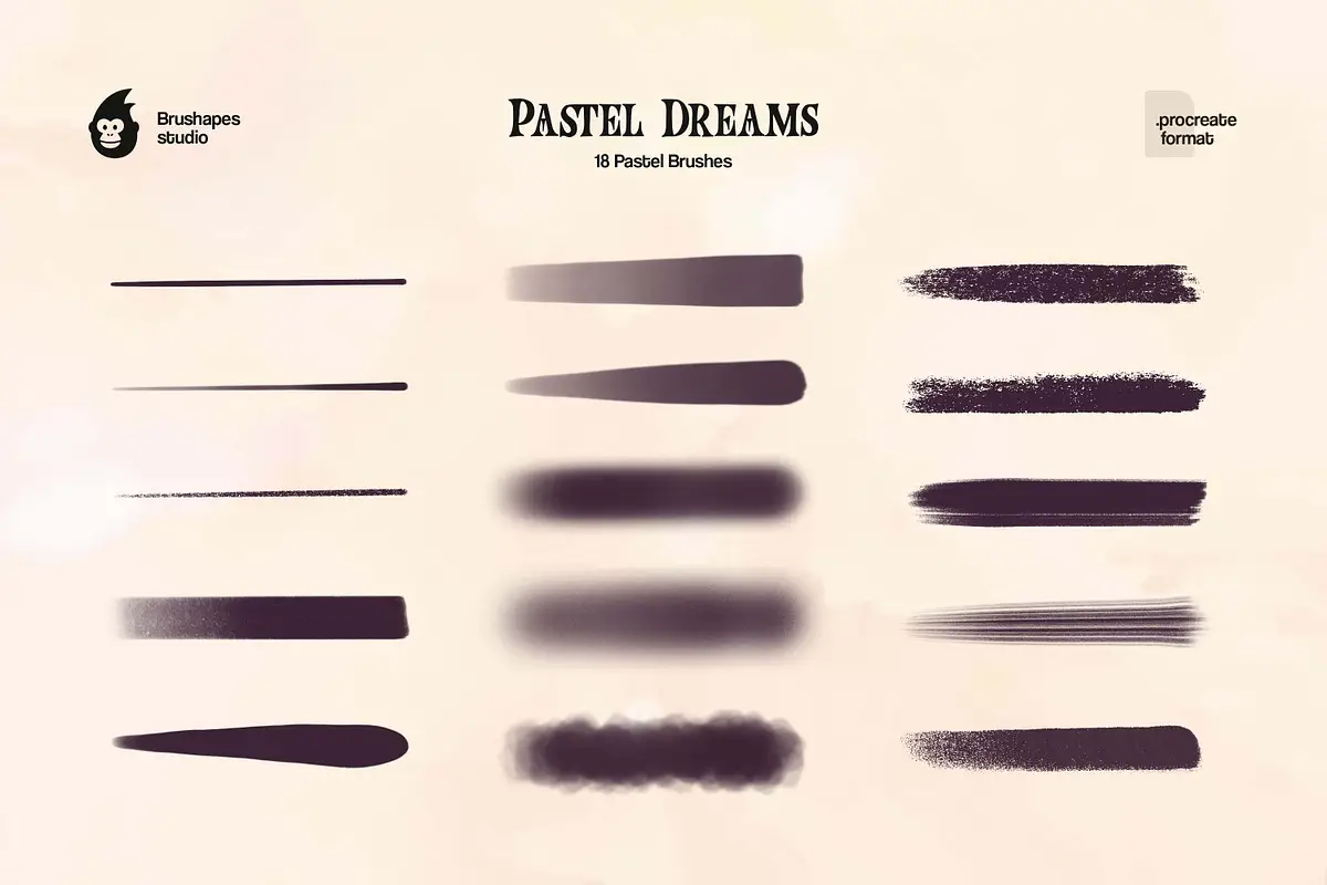 Pastel Dreams Procreate Brushes 5 pastel dreams procreate brushes4 93721