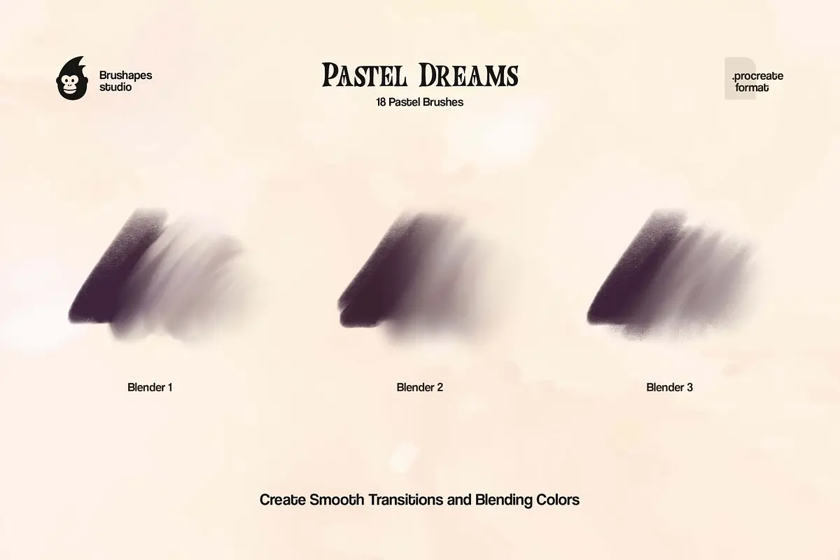 Pastel Dreams Procreate Brushes 4 pastel dreams procreate brushes6 93719