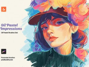 procreate oil pastel brushes