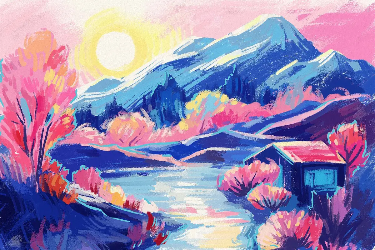 Procreate Oil Pastel Brushes 6 procreate oil pastel brushes4