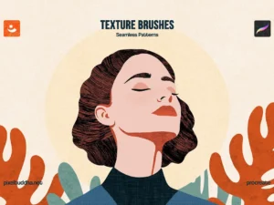 procreate texture brushes