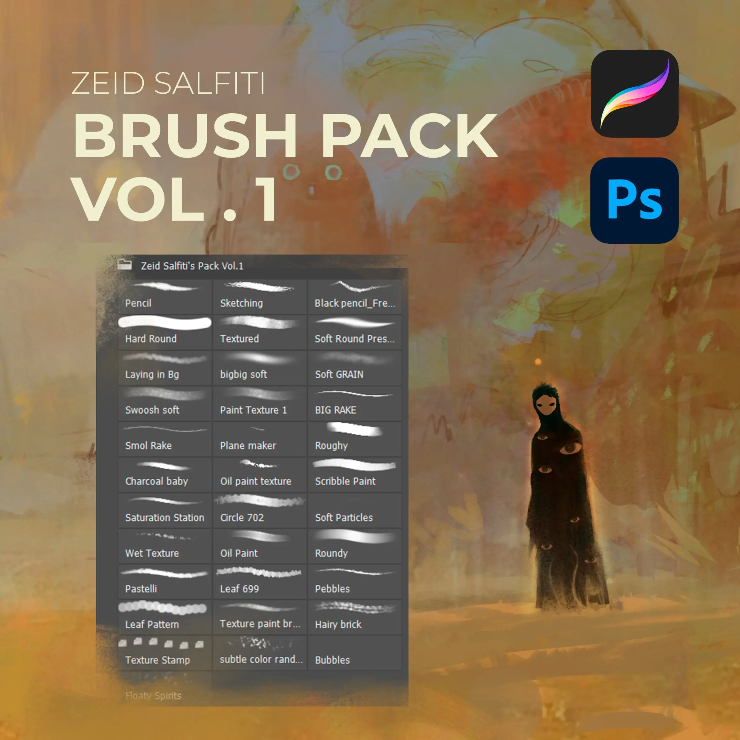 Zeid Salfiti's Brush Pack Vol.1
