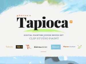 Tapioca - Digital Painting Brushes for CSP