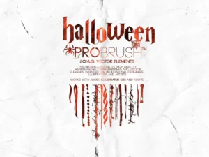 halloween probrush vectors 2