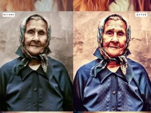 10 oil painting photoshop action