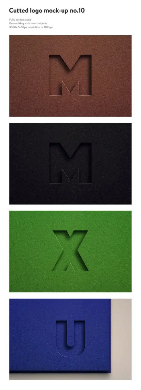 10 Premium Logo Mock-Ups Vol 4 10 premium logo mock ups vol 4