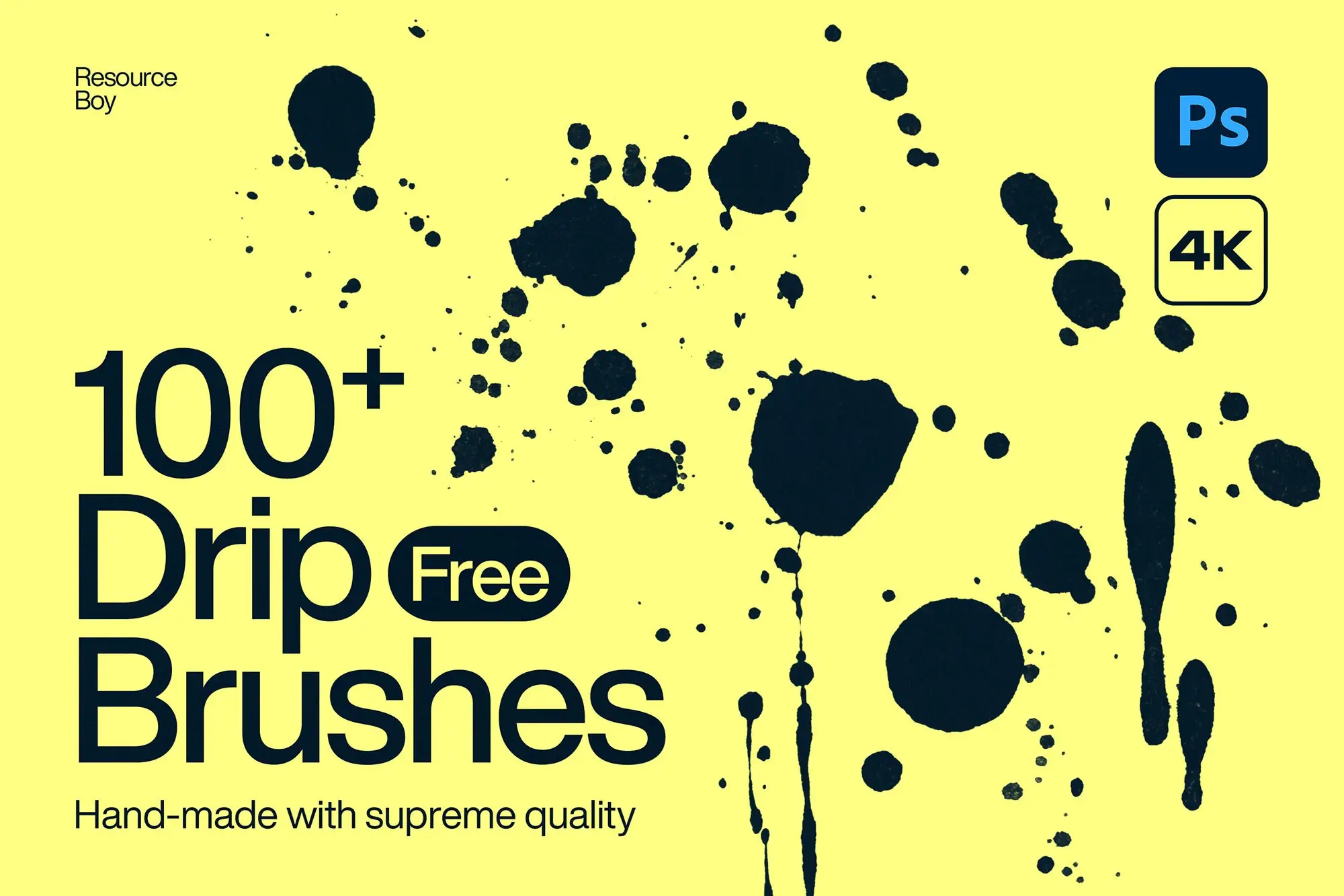 100+ Drip Photoshop Brushes