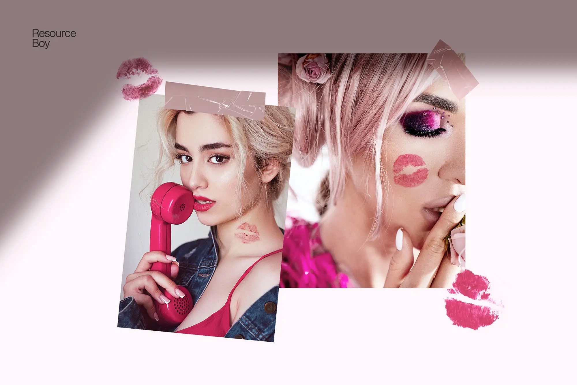 100+ Lip Print Photoshop Brushes