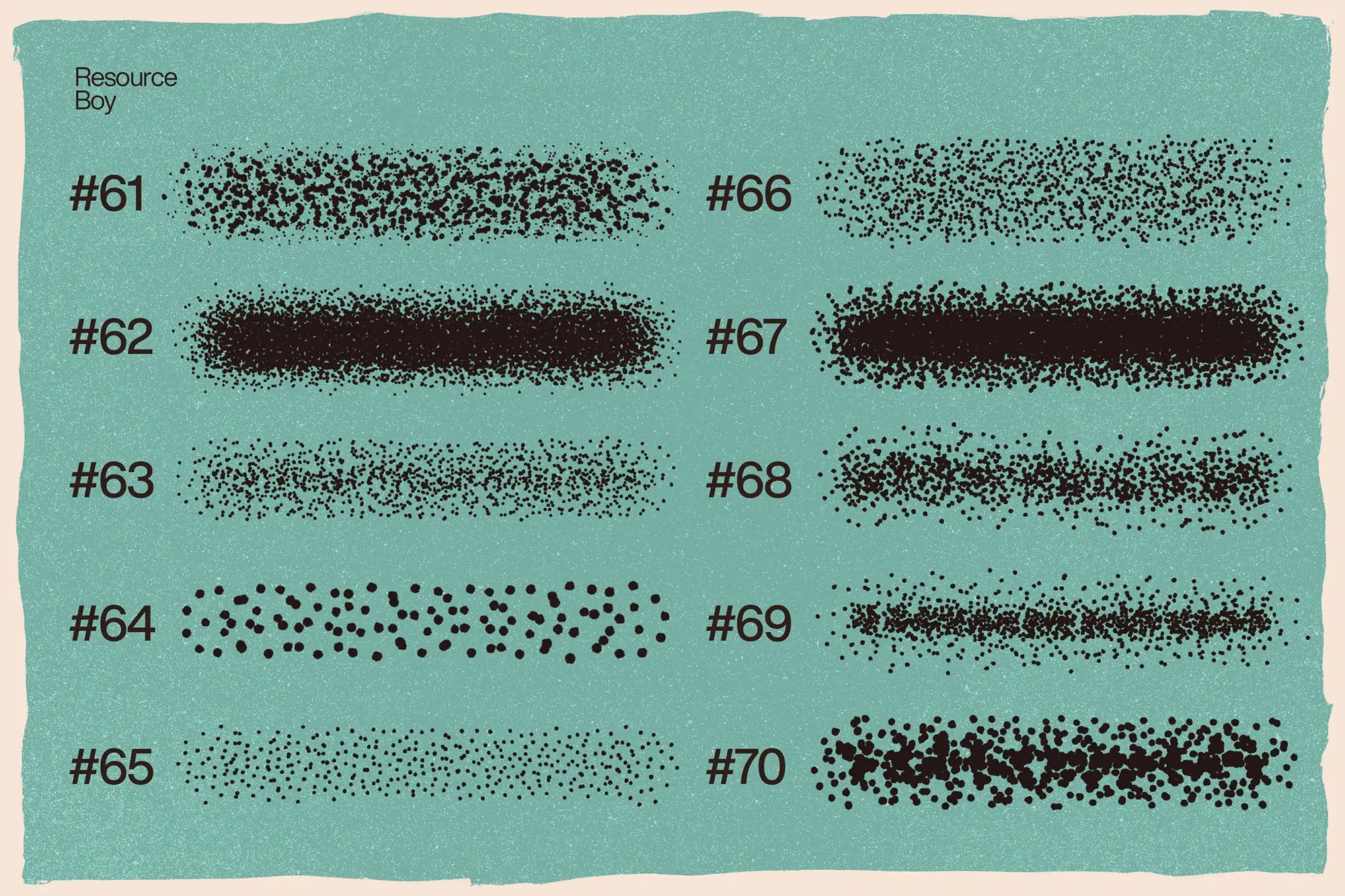 100 Stipple Shading Photoshop Brushes 3 100 stipple shading photoshop brushes 10