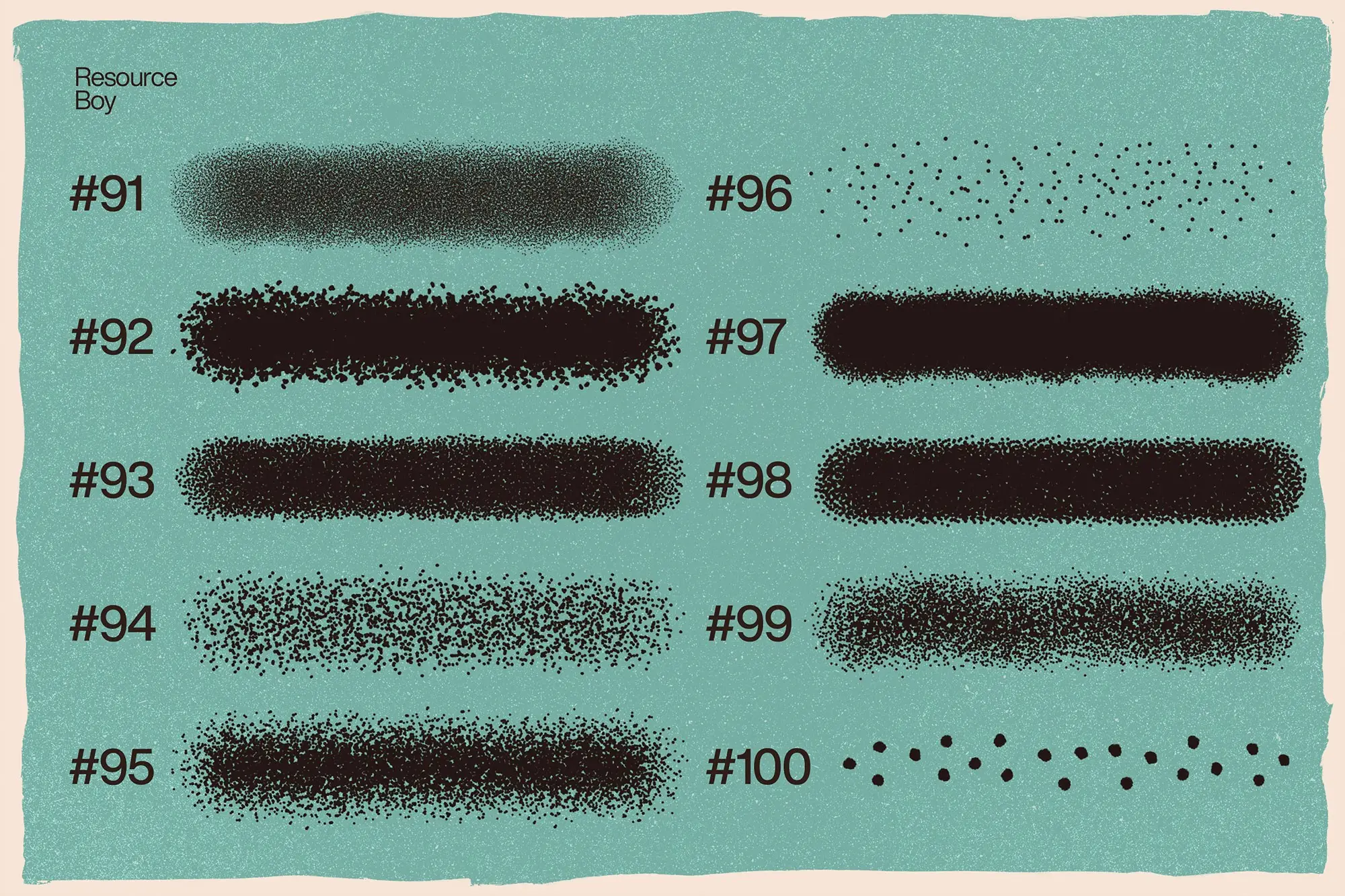 100 Stipple Shading Photoshop Brushes 12 100 stipple shading photoshop brushes 13