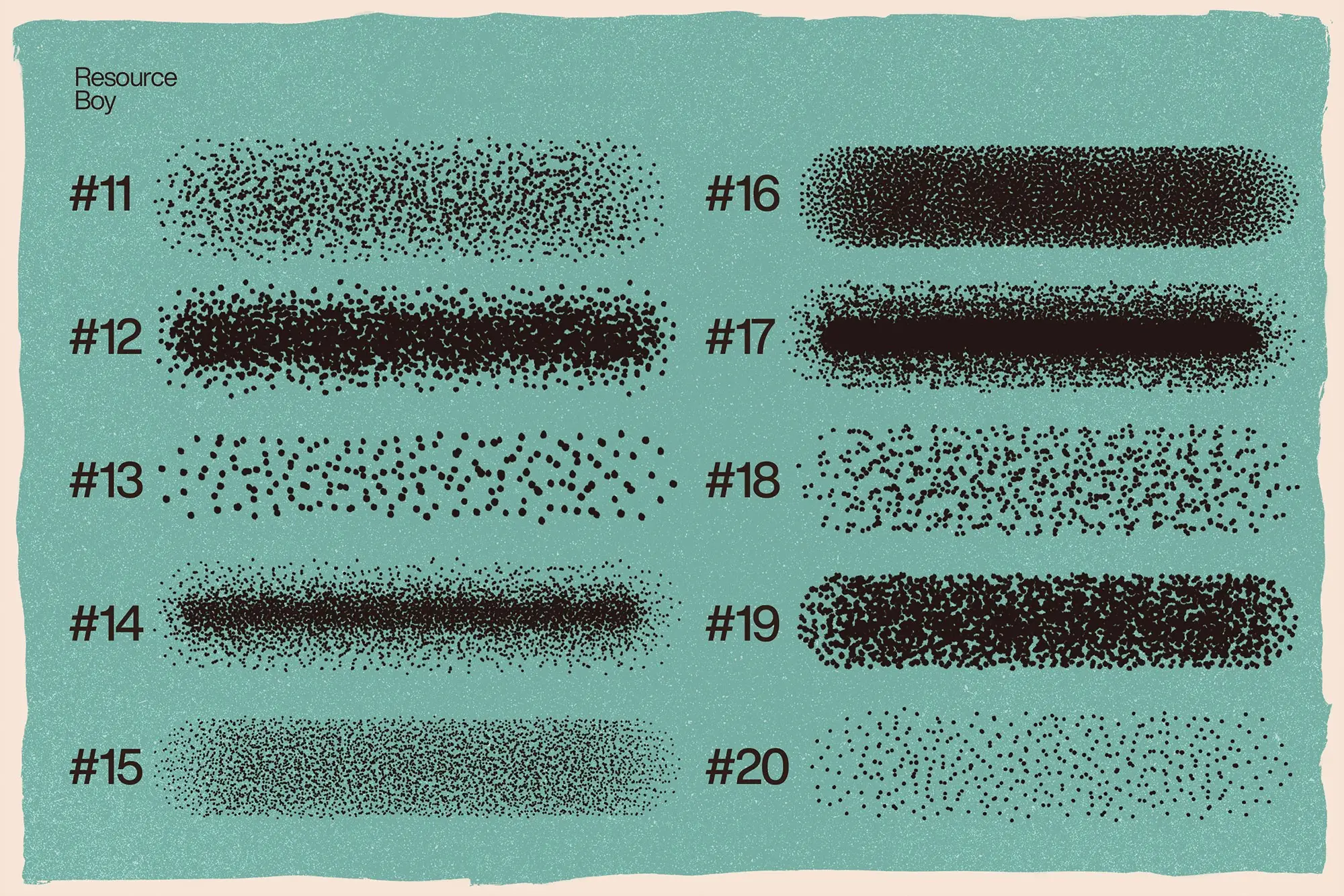 100 Stipple Shading Photoshop Brushes 10 100 stipple shading photoshop brushes 5