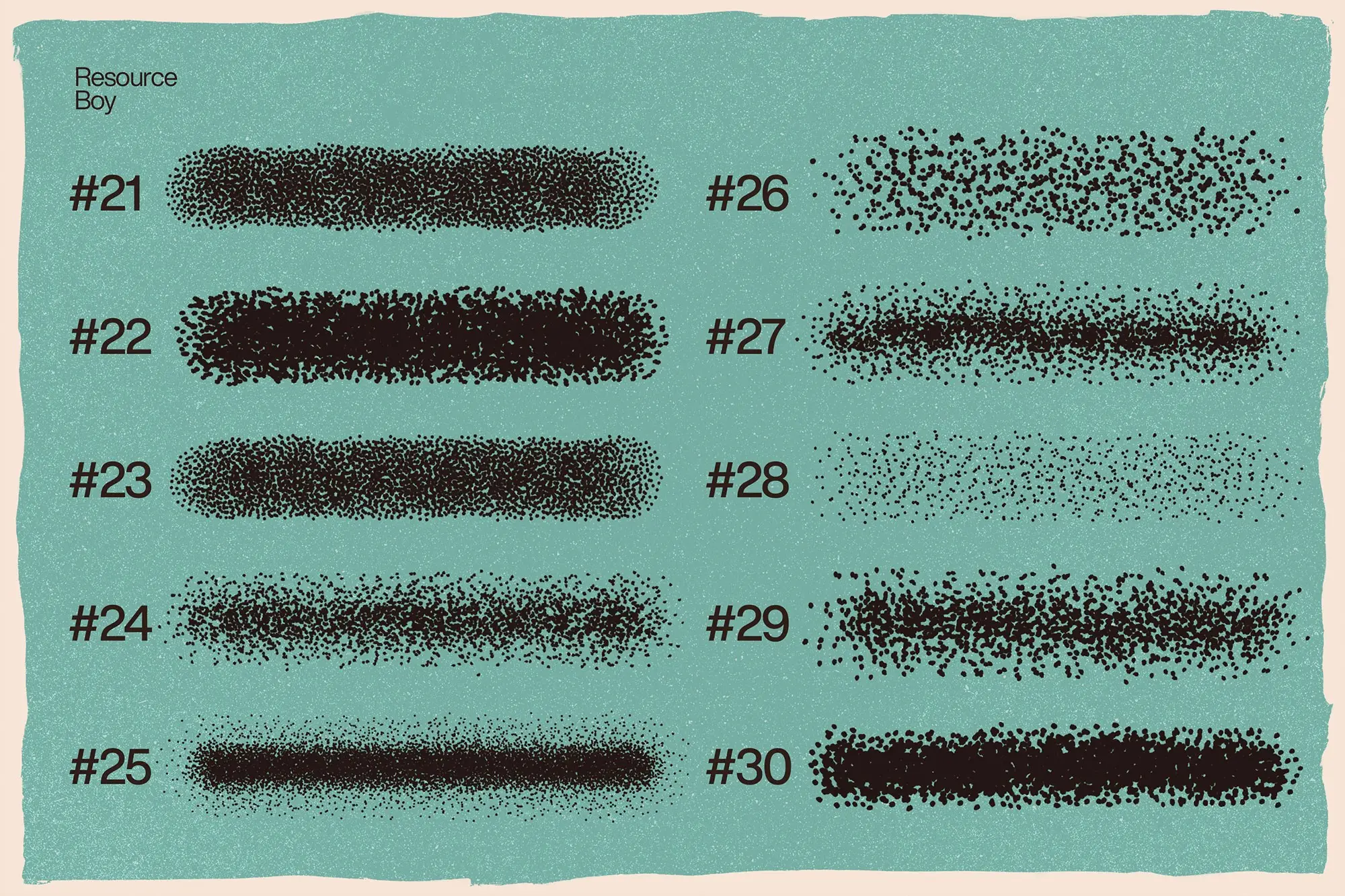 100 Stipple Shading Photoshop Brushes 8 100 stipple shading photoshop brushes 6