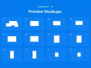 12 line fill devices mockup