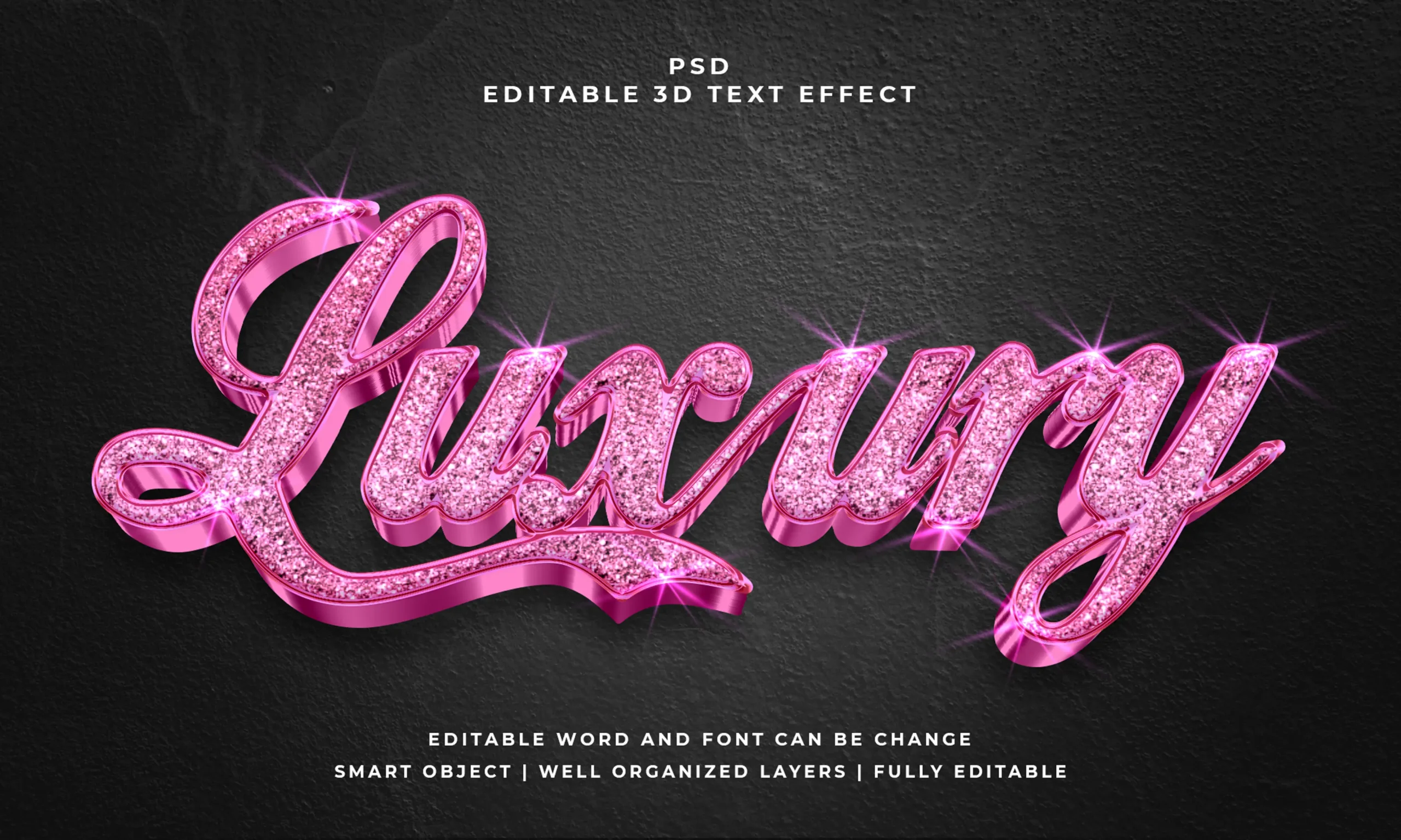 15 Photoshop Editable 3D Text Effect Style Pack 16 15 photoshop editable 3d text effect style pack 2