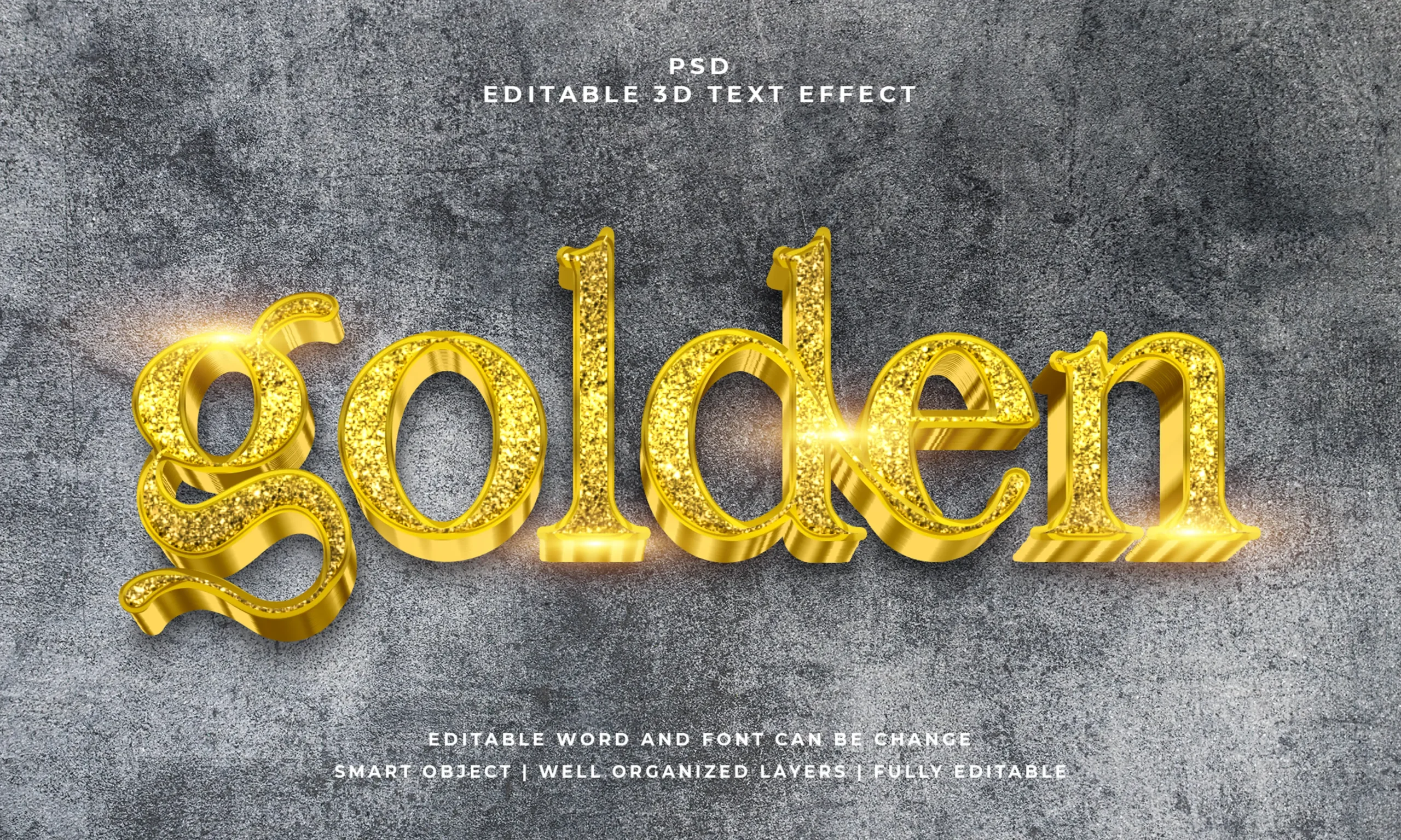 15 Photoshop Editable 3D Text Effect Style Pack 17 15 photoshop editable 3d text effect style pack 3