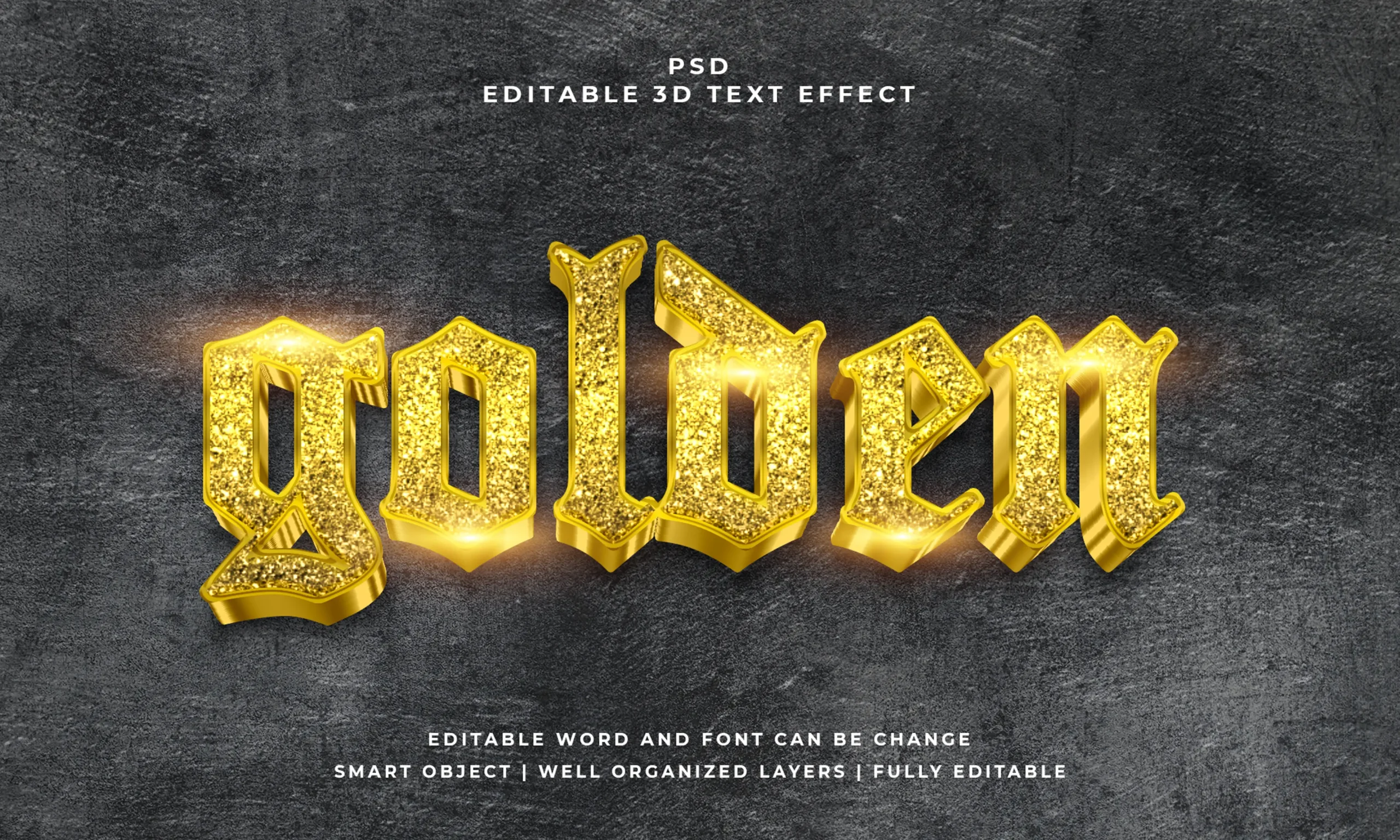 15 Photoshop Editable 3D Text Effect Style Pack 11 15 photoshop editable 3d text effect style pack 4