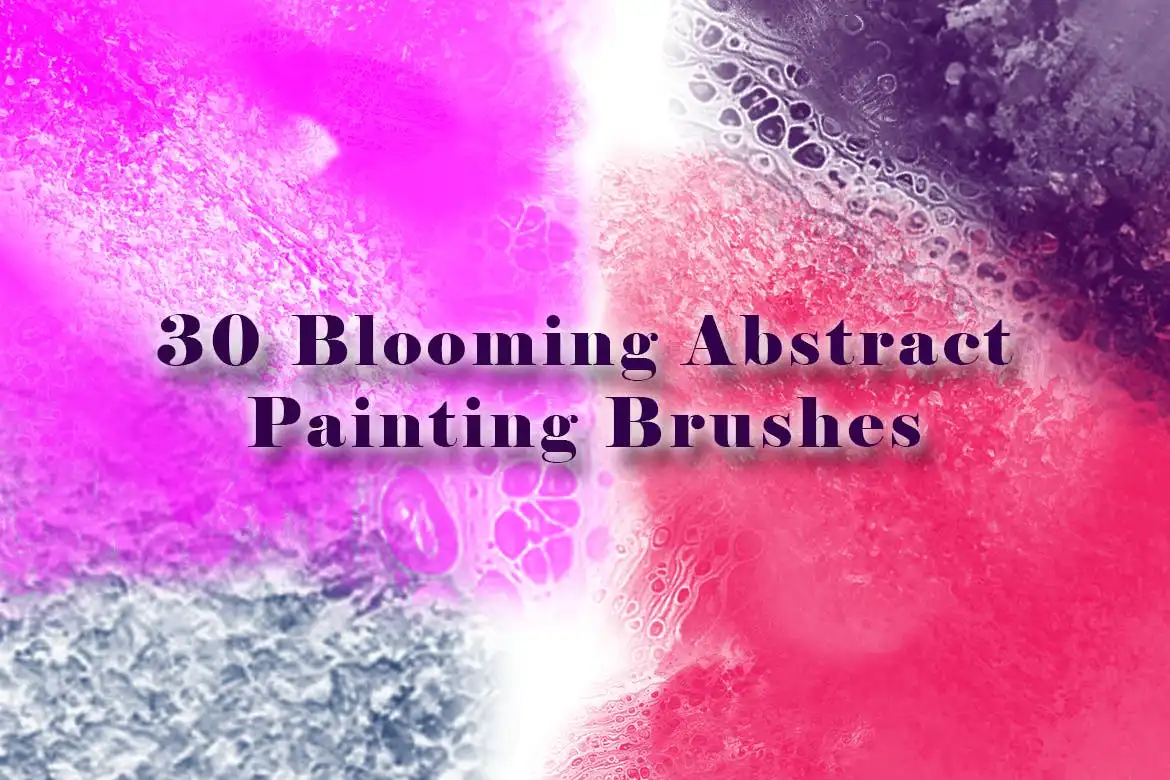 30 Blooming Abstract Painting Brushes 2 30 blooming abstract painting brushes 3