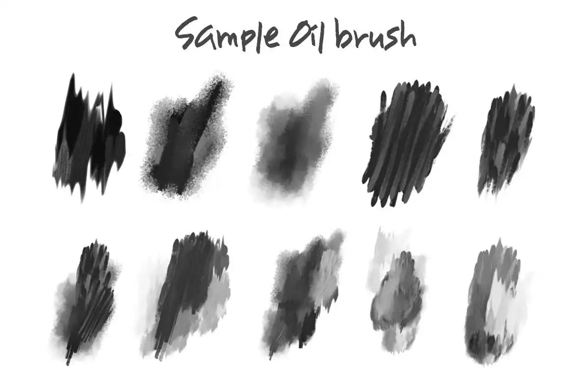 30 Oil Brushes 3 30 oil brushes 2 1