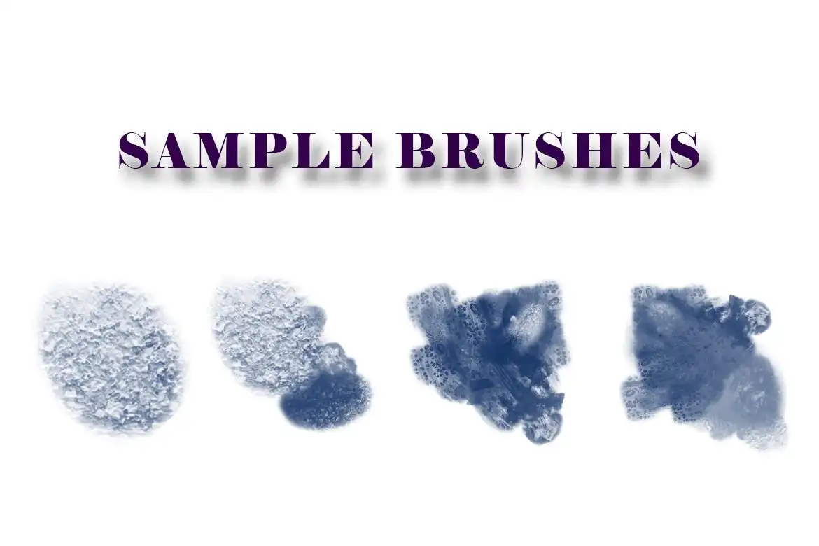 30 Blooming Abstract Painting Brushes