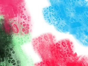 30 rainbow abtract painting brushes 2