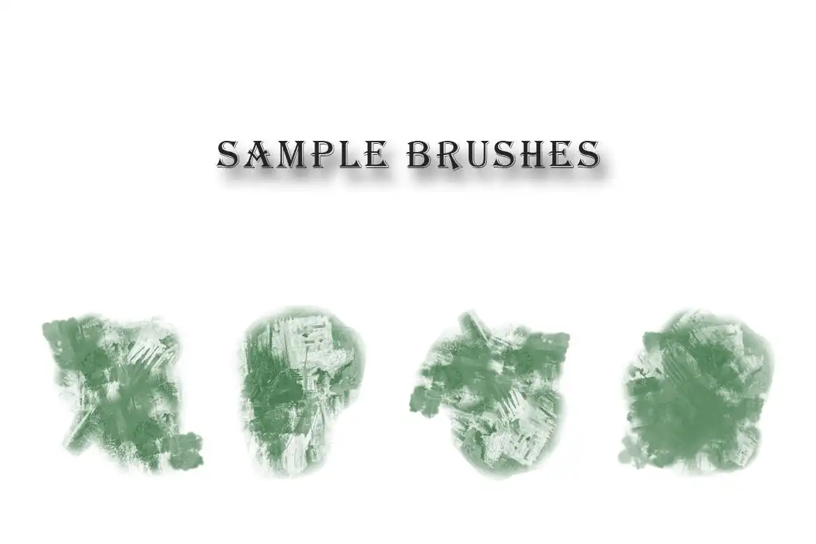 30 Spotting Abstract Painting Brushes
