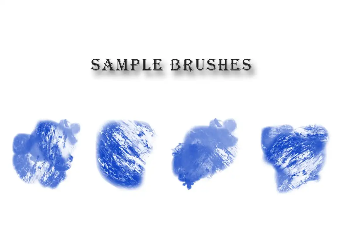 30 Swirls Fire Abstract Painting Brushes 3 30 swirls fire abstract painting brushes 2