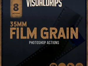 35mm film grain photoshop action