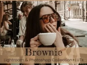 6 brownie photoshop actions presets