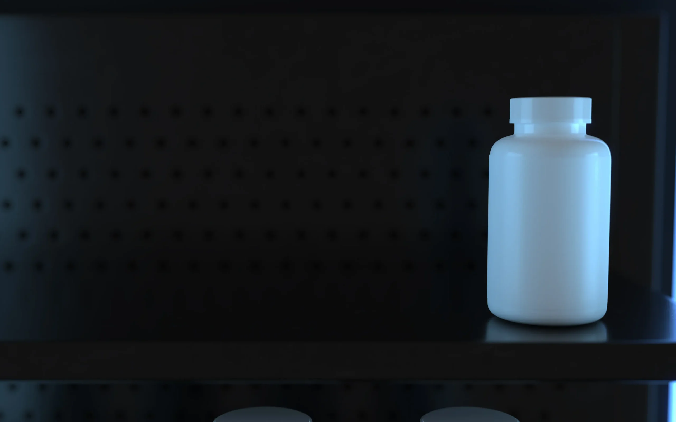 Simple Sign Mockup In Shelves With Products
