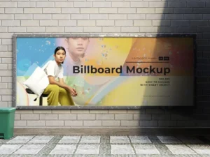 advertising billboard mockup