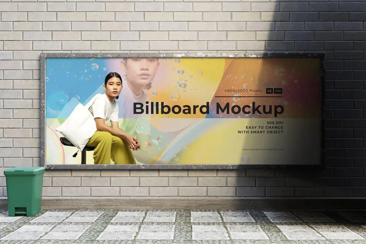 Advertising Billboard Mockup
