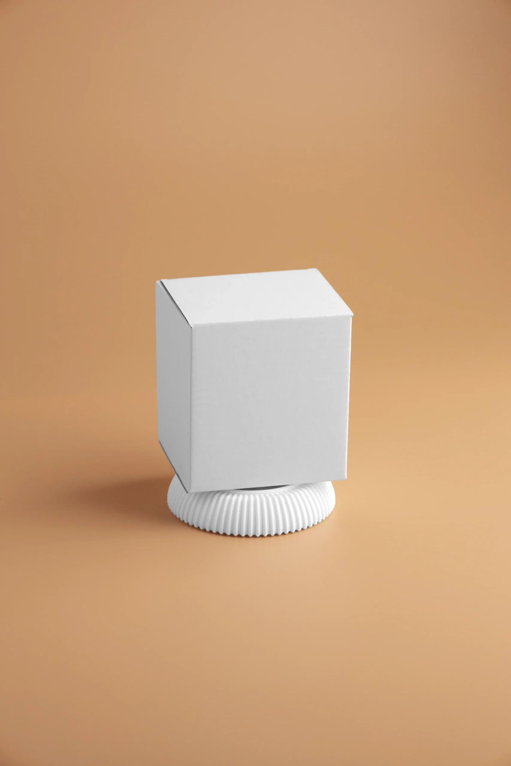 apricot color cosmetic products mockups 5