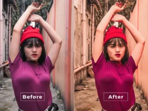 attention photoshop action