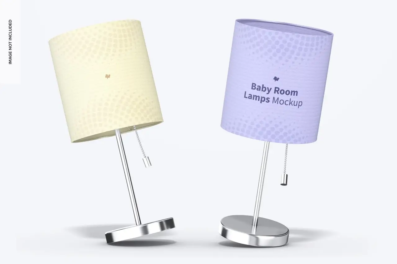 Baby Room Lamps Mockup
