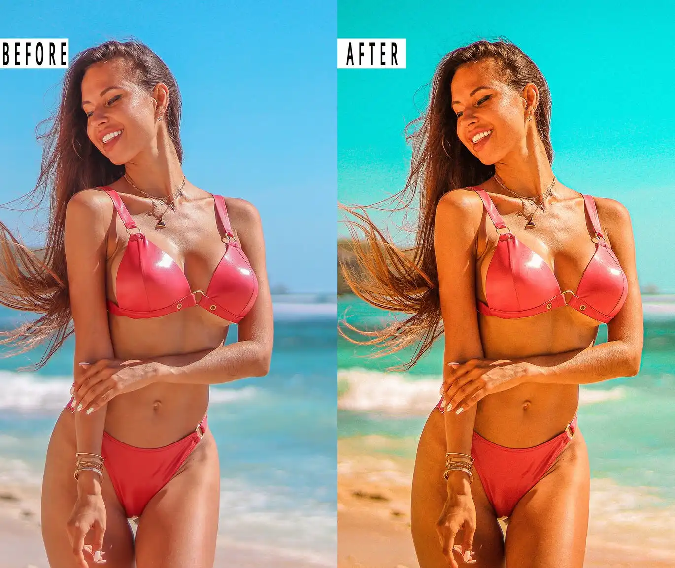 Bali Portrait Photoshop Action & Lightrom Presets 3 bali portrait photoshop action lightrom presets 2