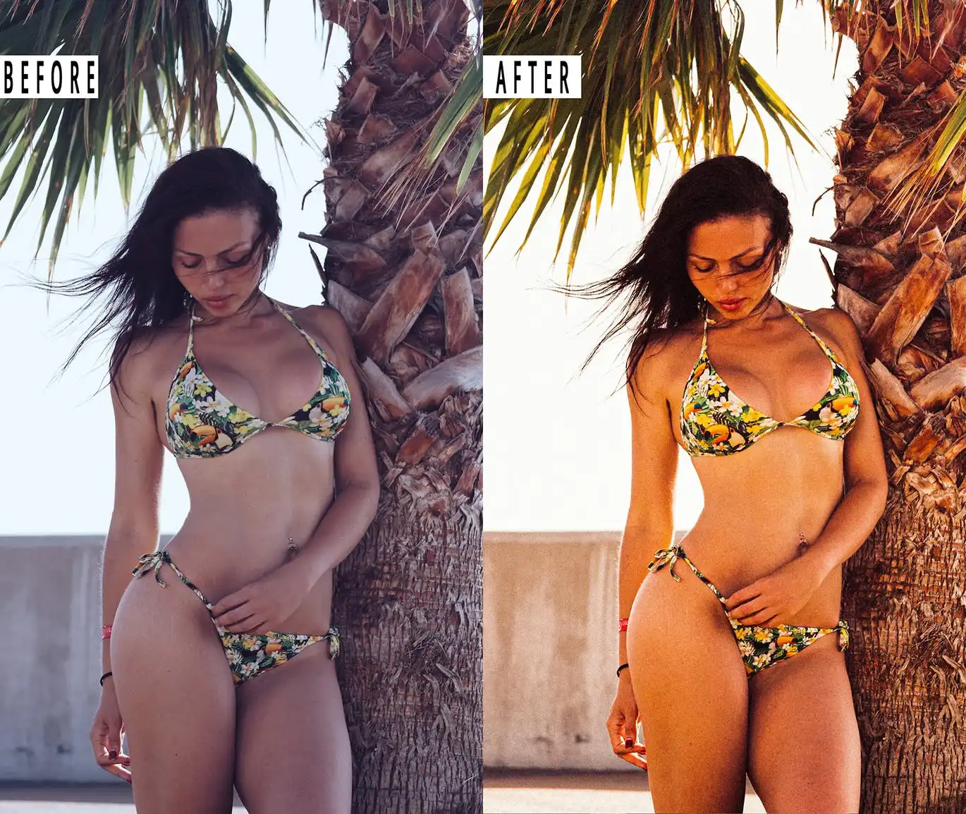 Bali Portrait Photoshop Action & Lightrom Presets 7 bali portrait photoshop action lightrom presets