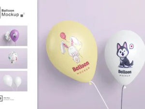 balloon mockup